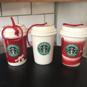Starbucks Christmas Tree Ornaments